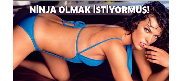 Ninja olmak istiyormuş!