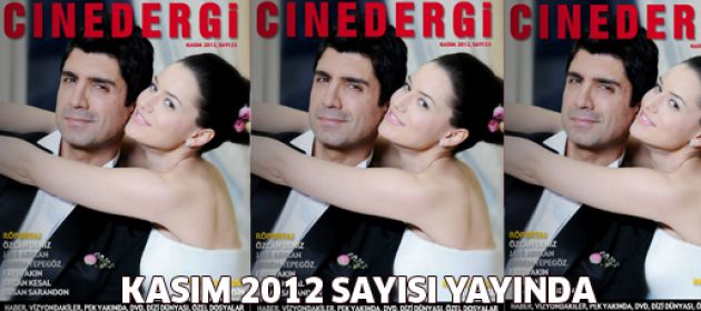 Cinedergi Kasım 2012 sayısı yayında!
