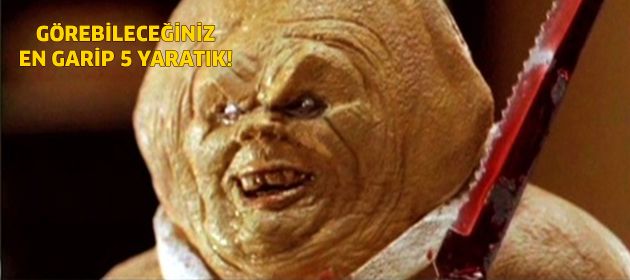 Görüp görebileceğiniz en garip 5 yaratık!
