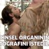 Cinsel organının fotoğrafını istedi!