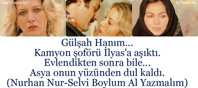 Taner Alp'ten sine-karakter: Gülşah Hanım