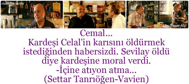 Taner Alp'den "Sine Karakter" Cemal