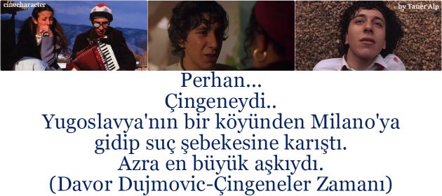 Taner Alp'den "Sine Karakter"...Perhan