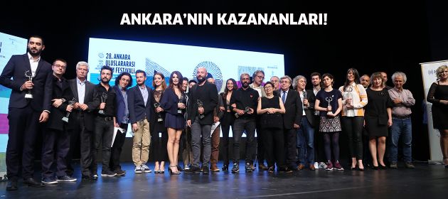 28. ANKARA ULUSLARARASI FİLM FESTİVALİ ÖDÜL TÖRENİ İLE SONA ERDİ
