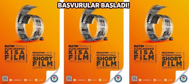 Eğitim temalı 6. Uluslararası kısa film yarışması başladı!