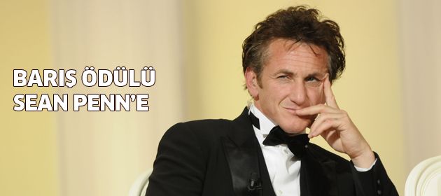 2012 Barış Zirvesi Ödülü Sean Penn'e