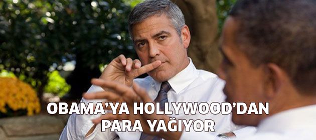 Obama'ya hollywood'dan para yağıyor!
