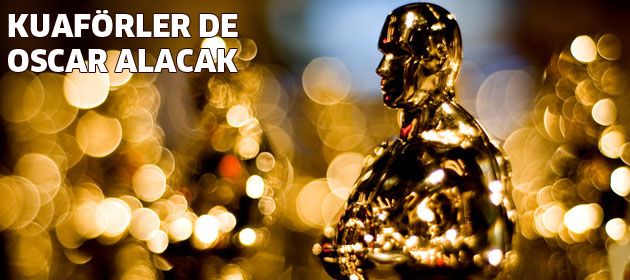 Artık kuaförler de Oscar alacak